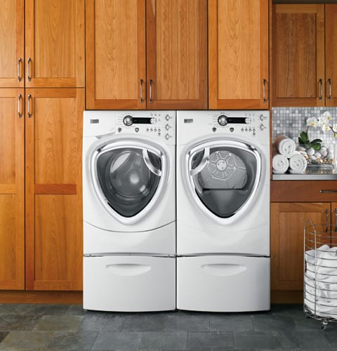 GE WPDH8800JWW 27 Inch Front-Load Washer with 4.2 cu. ft
