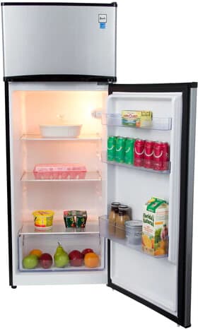 Avanti RA733B3S 22 Inch Freestanding Top Freezer Refrigerator with