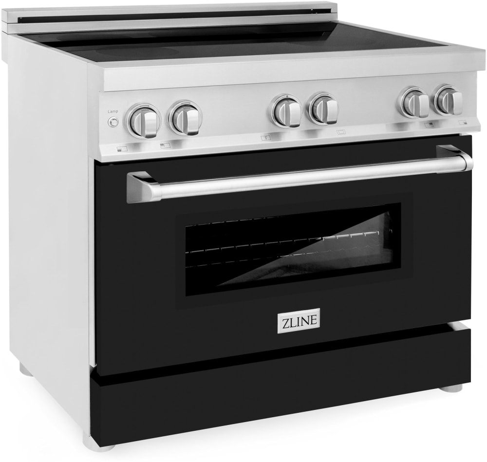 ZLINE RAINDBLM36 36 Inch Induction Range with 4.6 cu ft Capacity, 4