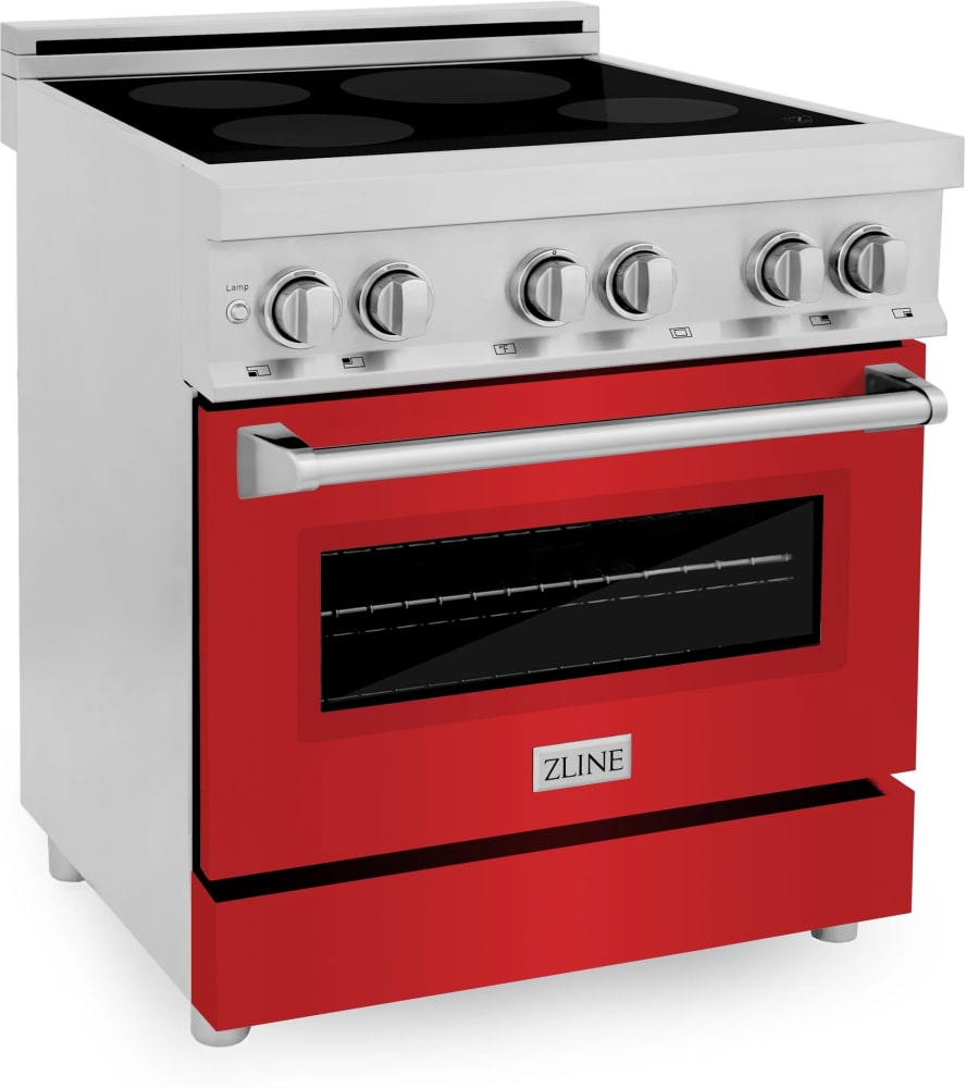 ZLINE RAINDRM30 30 Inch Freestanding Induction Range with 4 Elements, 4