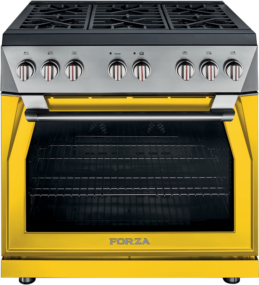 Forza FR366GN 36 Inch ProStyle Freestanding Gas Range with 6 Sealed