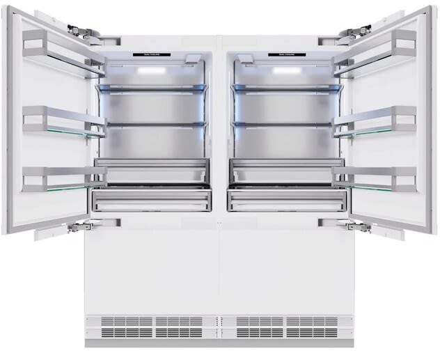ZLINE RBIT72 72 Inch Built-In 4-Door French Door Refrigerator with