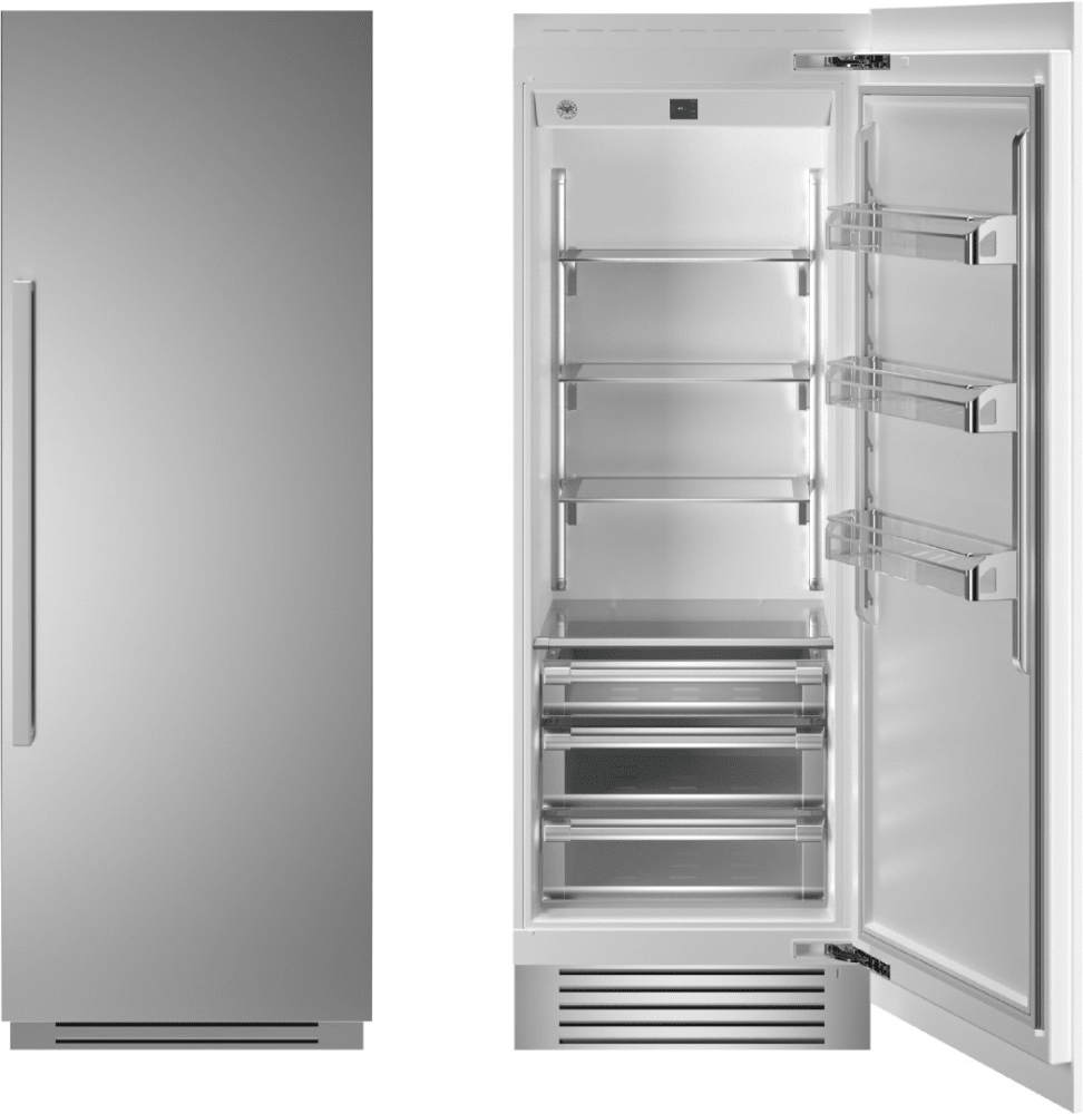 Bertazzoni BEREFFR14 Column Refrigerator & Freezer Set with 30 Inch ...