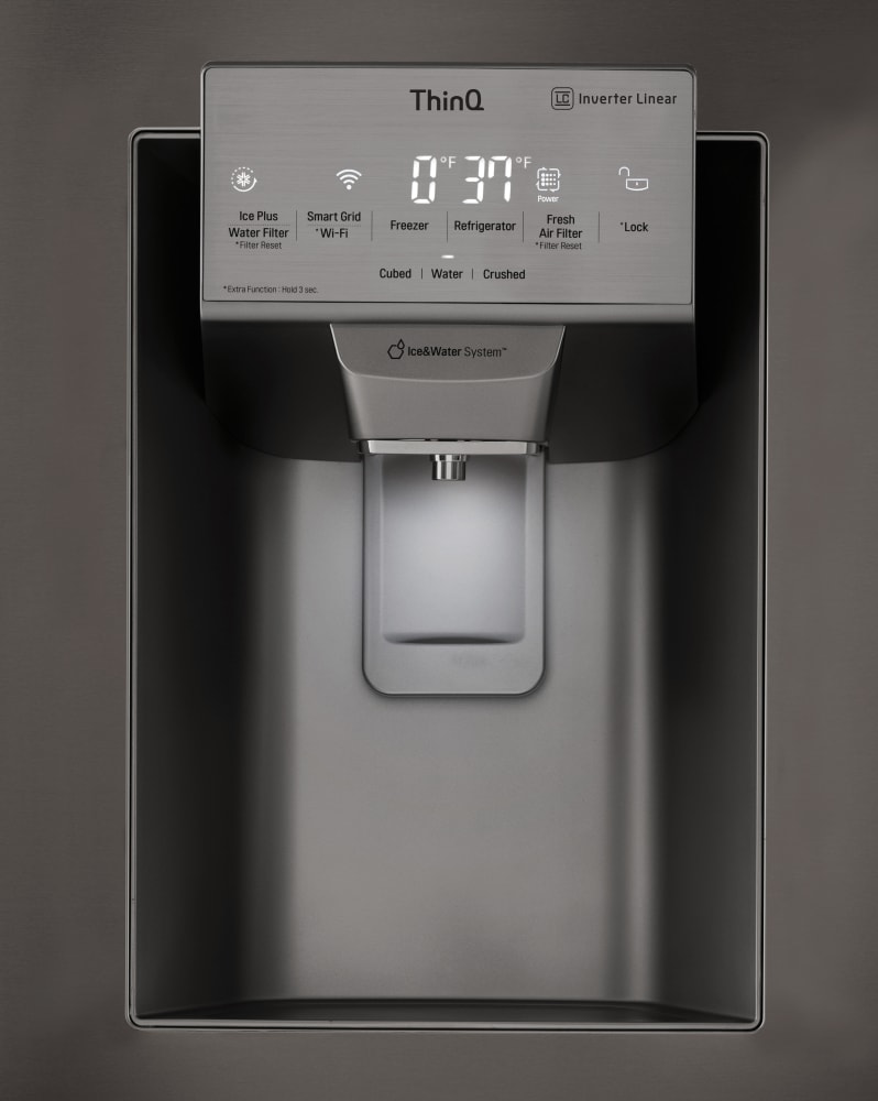 Lg Lfxc22596d 36 Inch Smart Counter Depth French Door Refrigerator With 21 9 Cu Ft Total Capacity Wifi Instaview Door In Door Dual Ice Maker Smart Cooling Door Cooling Smartthinq Lodecibel Child Lock Sabbath