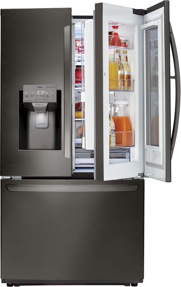 Lg Lfxc22596d 36 Inch Smart Counter Depth French Door Refrigerator With 21 9 Cu Ft Total Capacity Wifi Instaview Door In Door Dual Ice Maker Smart Cooling Door Cooling Smartthinq Lodecibel Child Lock Sabbath