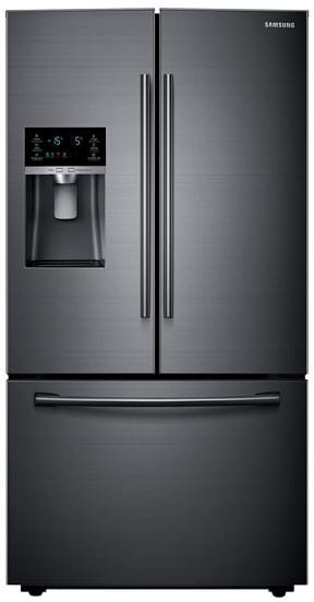 Samsung Rf23hcedbsg 36 Inch French Door Refrigerator With Twin Cooling Plus System Coolselect Pantry Ez Open Handle Adjustable Three Way Shelf Led Lighting Ice Maker External Filtered Ice Water Dispenser 22 5 Cu Ft Capacity And