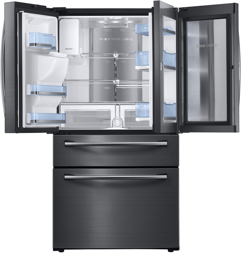 Samsung's 17.6 Cu. Top Freezer Model RT18M6215SR.