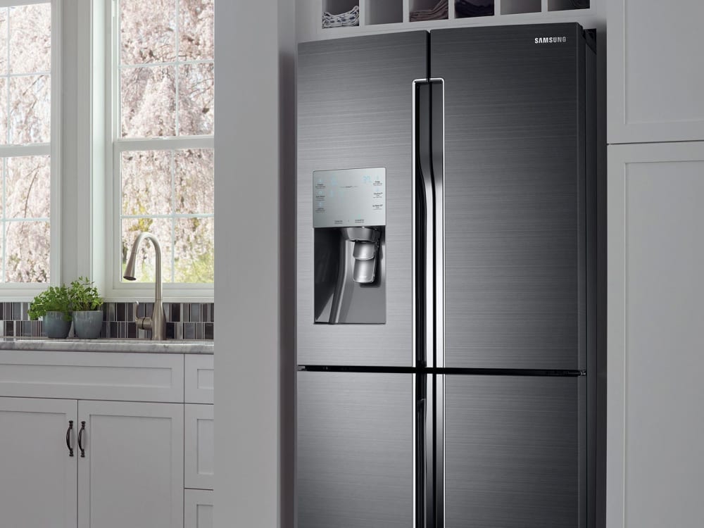 Samsung RF28K9380SG 36 Inch 4-Door French Door Refrigerator with 28 cu ...