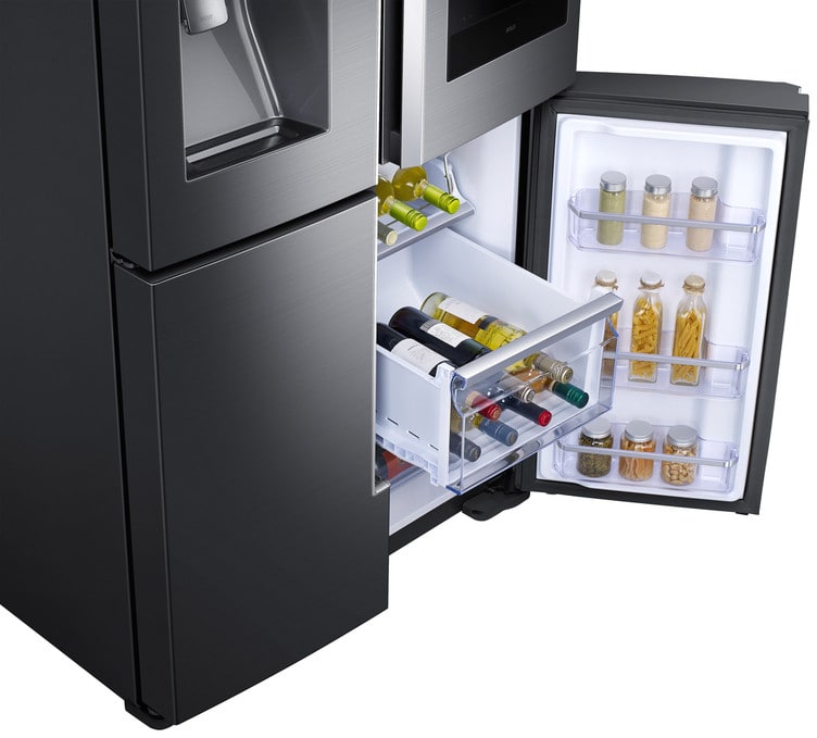 Wine rack for discount samsung american fridge freezer