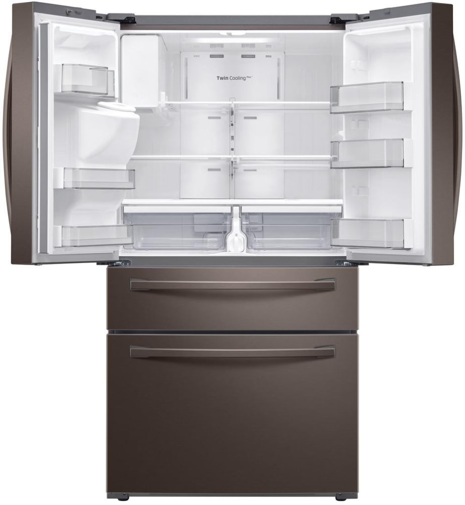 Samsung RF28R7201DT 36 Inch 4 Door Smart Refrigerator with ...