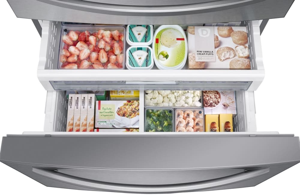 Samsung RF28R7201SR 36 Inch 4 Door Smart Refrigerator with 28 Cu. Ft