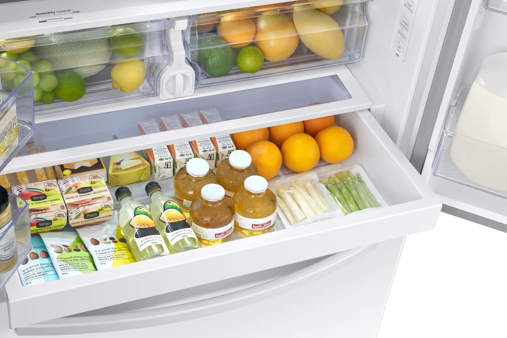 Samsung RF28T5001WW 36 Inch 3Door French Door Refrigerator with 28.2