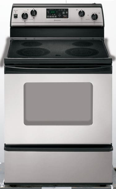 Whirlpool Rf378lxps 30 Inch Freestanding Electric Range With Accusimmer Element Flush To Cabinet Design Stainless Steel