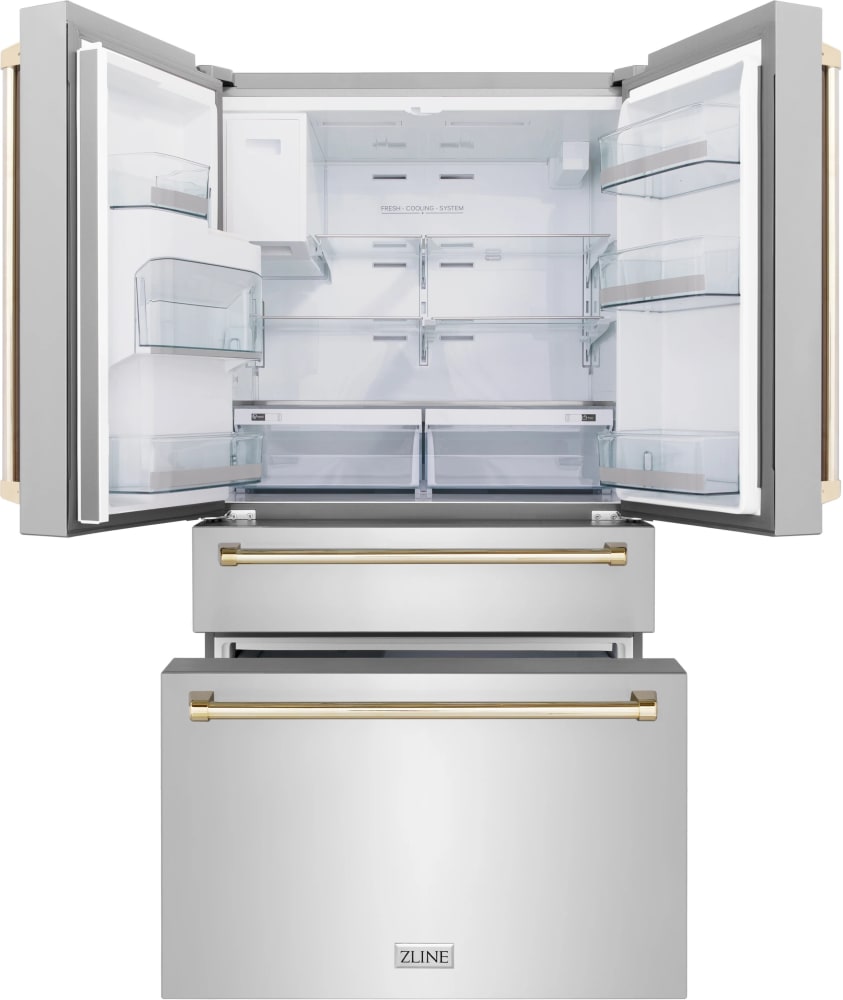 ZLINE RFMZW36G 36 Inch Counter Depth Freestanding French Door