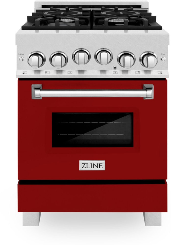 ZLINE RGSRG24 24 Inch Freestanding Gas Range with 4 Italian Sealed