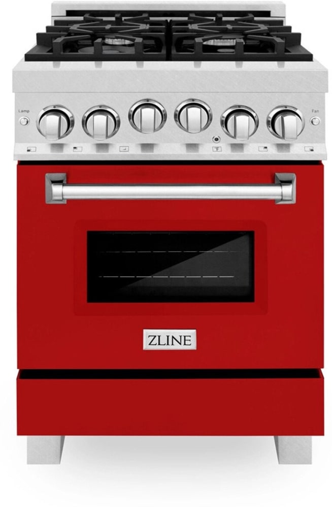 ZLINE RGSRM24 24 Inch Freestanding Gas Range with 4 Italian Sealed