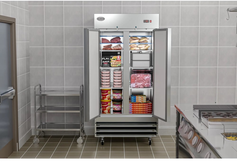 Koolmore RIF2DSS35C 39 Inch Commercial Freestanding Upright