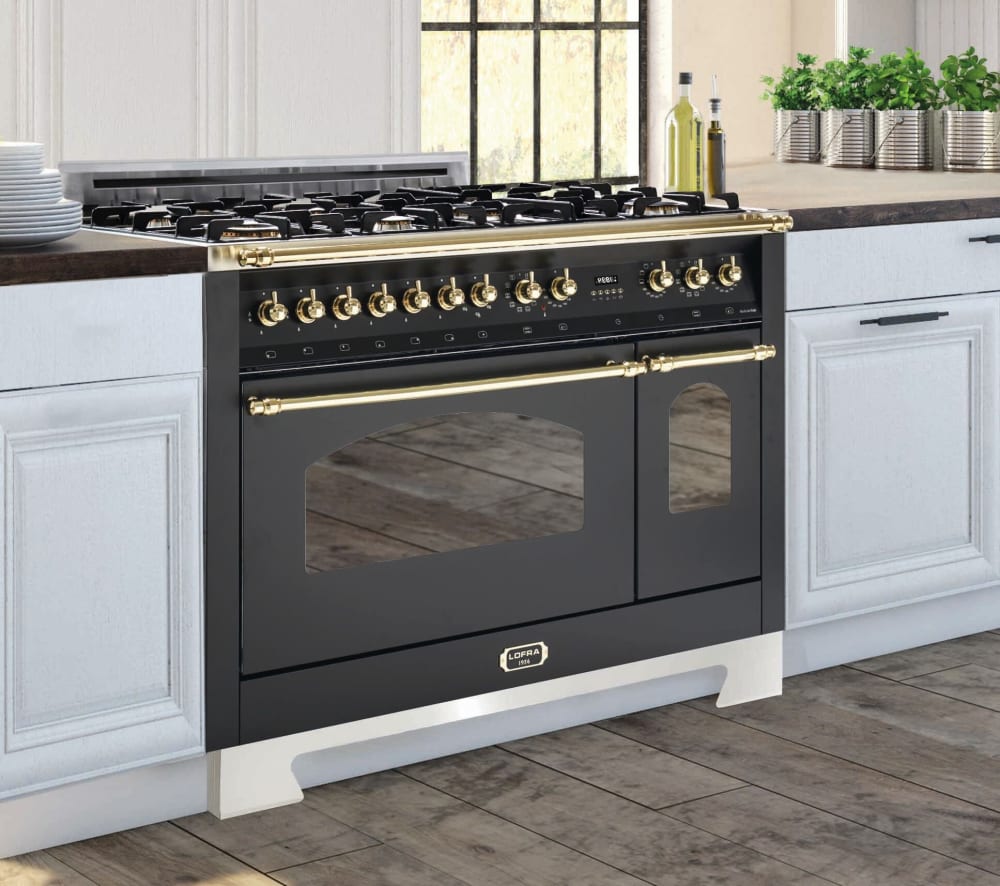 LOFRA RKOS30M0G500 30 Inch Freestanding Dual Fuel Range with 5
