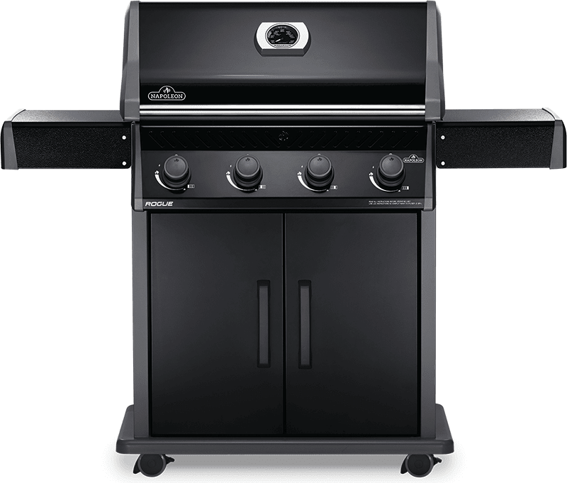 se dobbeltlag Skubbe Napoleon R525PK1NECO Freestanding Liquid Propane Grill with Stainless Steel  Wave™ Cooking Grids, Instant Jetfire™ Ignition, Accu-Probe™, Dual-Level  Sear Plates, Folding Side Shelves, Warming Rack, and Integrated Tool Hooks:  4 Burners