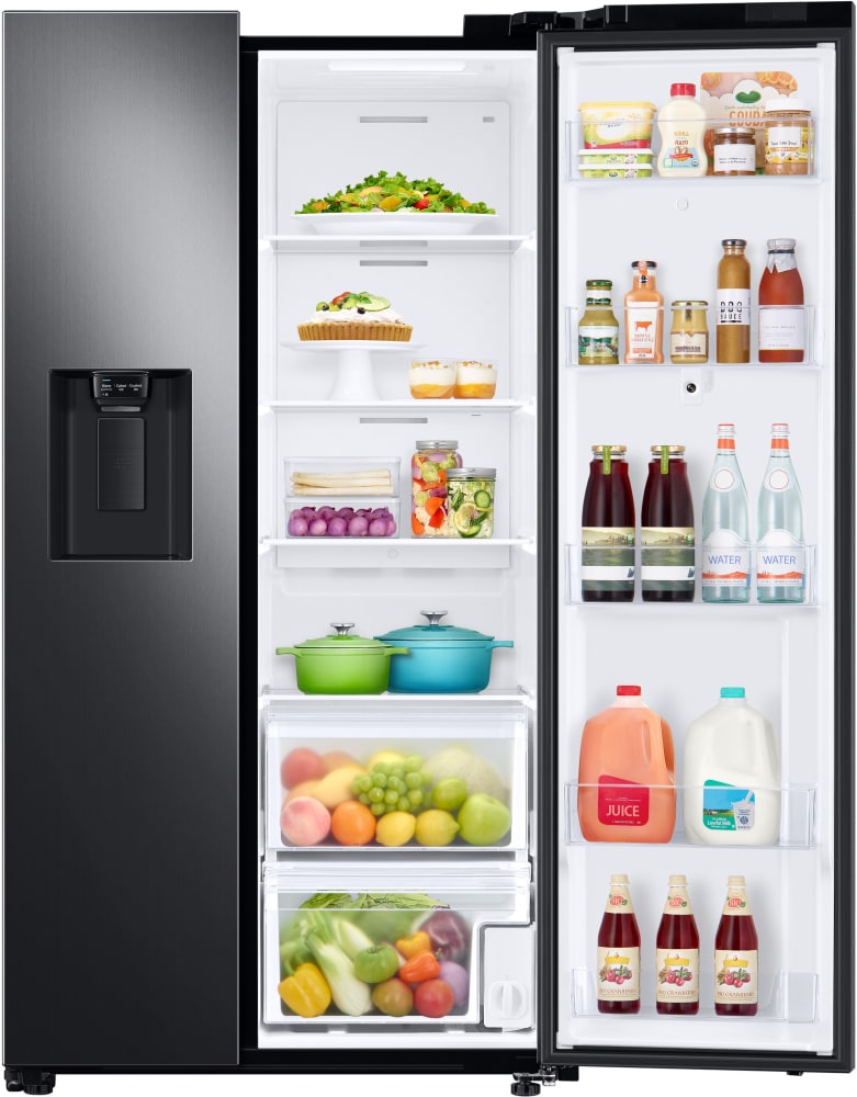 Samsung RS27T5561SG 36 Inch Freestanding Side by Side Smart