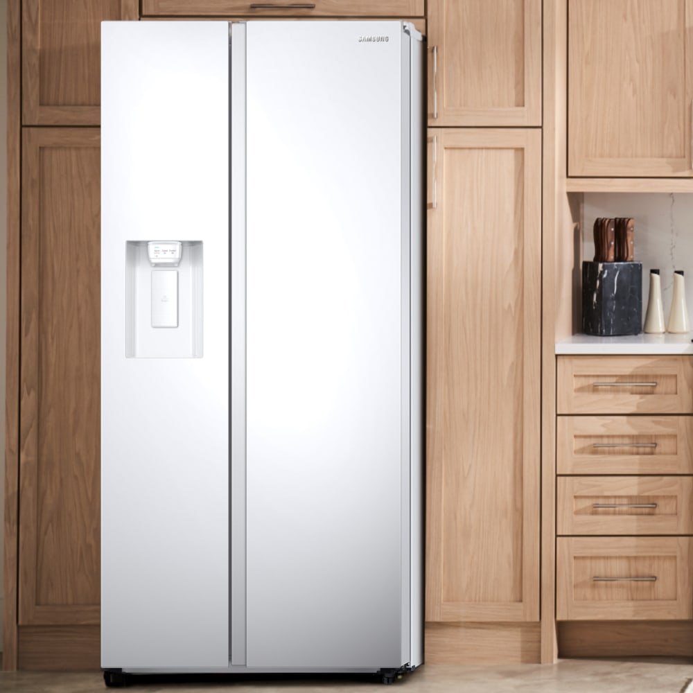 Samsung RS27T5200WW 36 Inch Freestanding Side by Side Refrigerator with