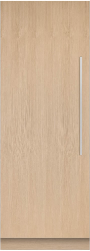 Fisher & Paykel RS3084SL1 30 Inch Panel Ready Refrigerator Column with 16.3 cu. ft. Capacity, ActiveSmart™ Foodcare, All White Interior, LED Lighting, and Variable Temperature Zones: Left Hinge