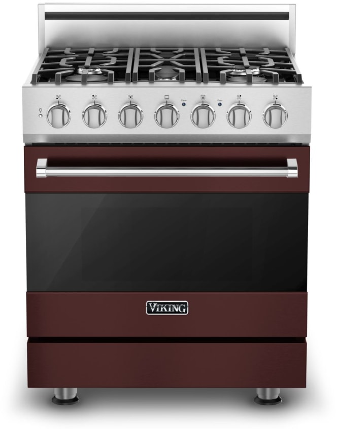 Viking RVGR33025BKALP 30 Inch Freestanding Gas Range with 5 Sealed