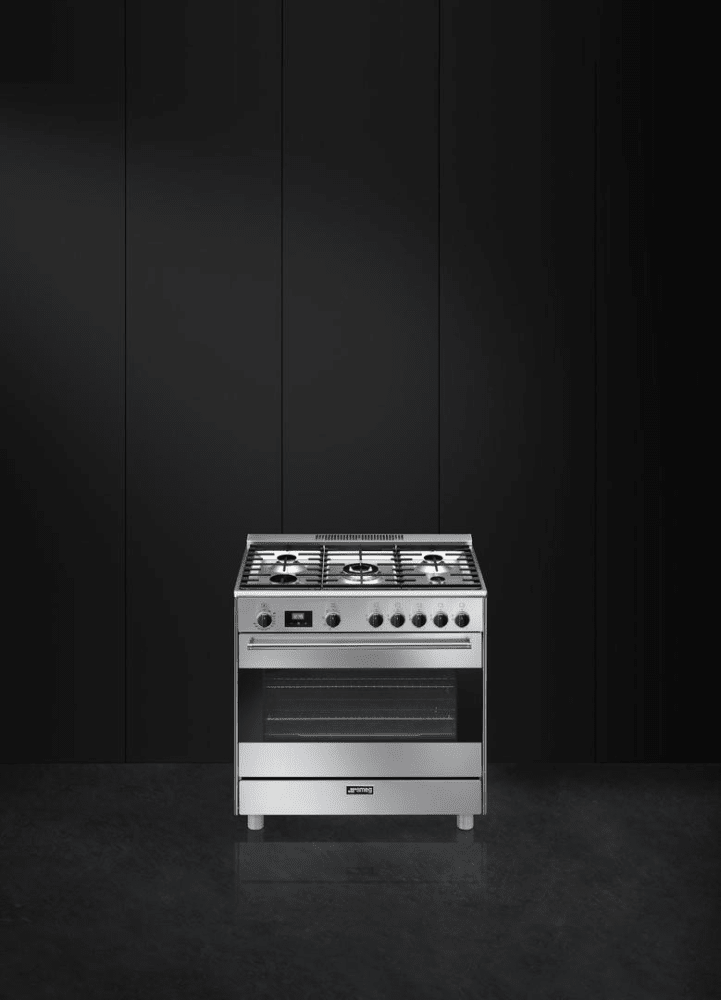 Smeg S9GMXU9 36 Inch ProStyle Dual Fuel Freestanding Range with 5