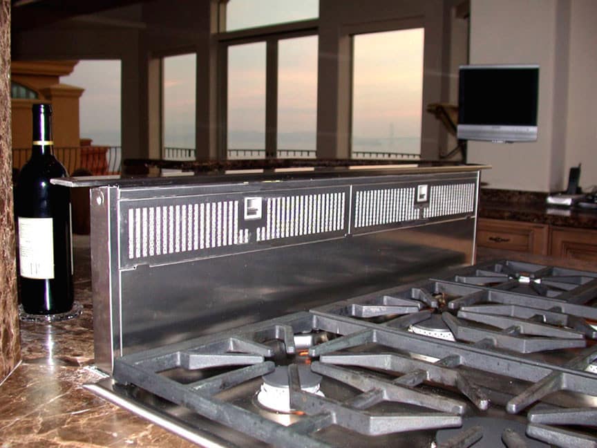 Faber 6058031 36 Inch Scirocco Downdraft Ventilation System with 900