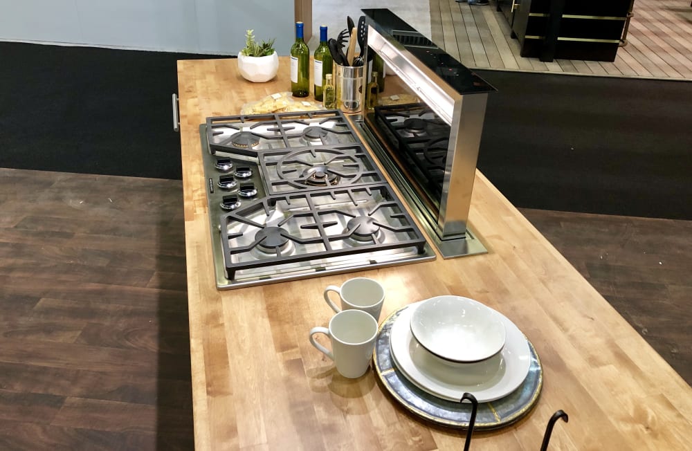 Faber SCLX3015BKNBB Downdraft Hood with Comfort Panel, Delayed AutoOff