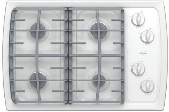 Whirlpool SCS3017RQ 30 Inch Gas Cooktop with 4 Sealed Burners