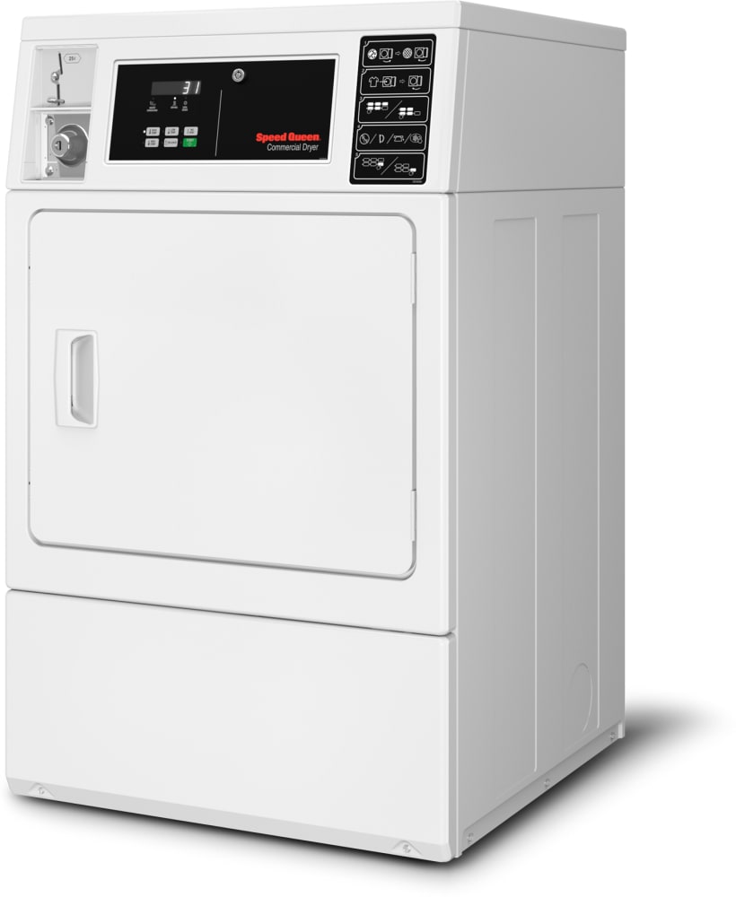 Speed Queen DV6010WE 27 Inch Commercial Electric Dryer with 7 Cu