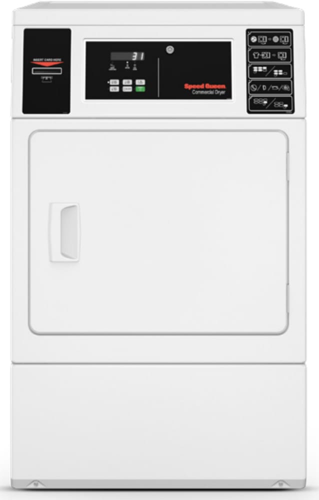 Speed Queen SDENYAGS176TW01 27 Inch Commercial Electric Dryer with