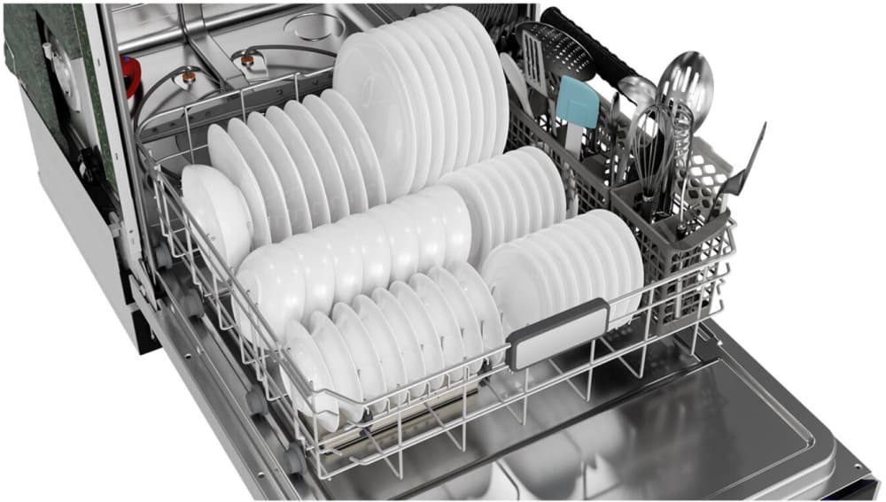 Sharp SDW6757ES 24 Inch Fully Integrated Dishwasher with 14 Place