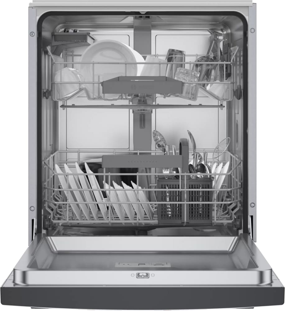 Bosch SGE53C56UC 24 Inch Full Console Built-In Smart Dishwasher with 13 ...