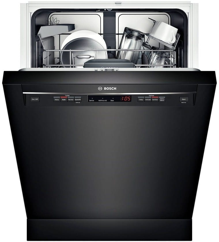 Bosch SHE53TF6UC Full Console Dishwasher With 15 Place Setting Capacity