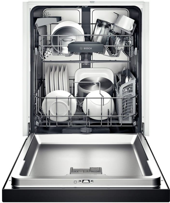 Bosch SHE53TF6UC Full Console Dishwasher With 15 Place Setting Capacity
