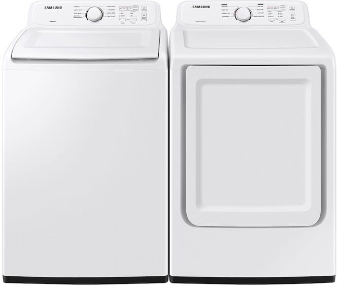 Samsung SAWADREAW3000 SidebySide Washer & Dryer Set with Top Load