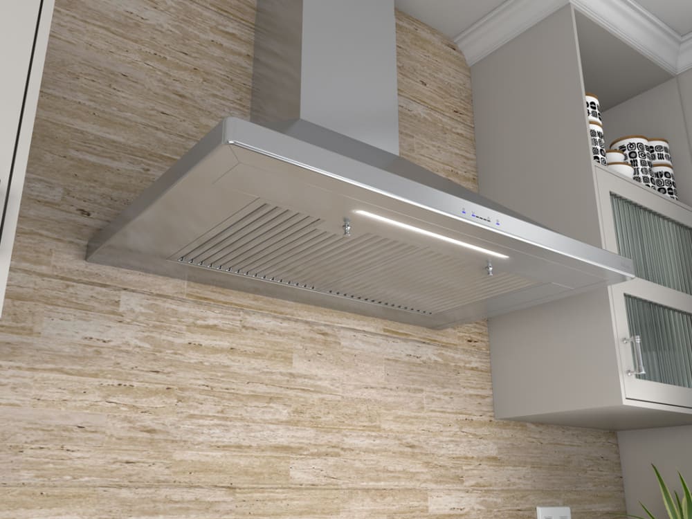 Zephyr ZSIE36BS 36 Inch Wall Mount Range Hood with ICON Touch