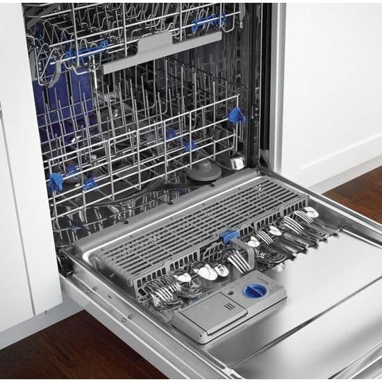 whirlpool dishwasher top rack