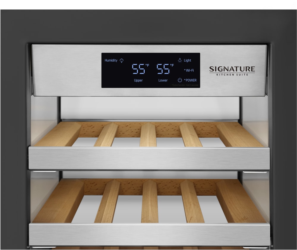 SKS SKSCW181RP 18 Inch Dual Zone Smart Column Wine Refrigerator