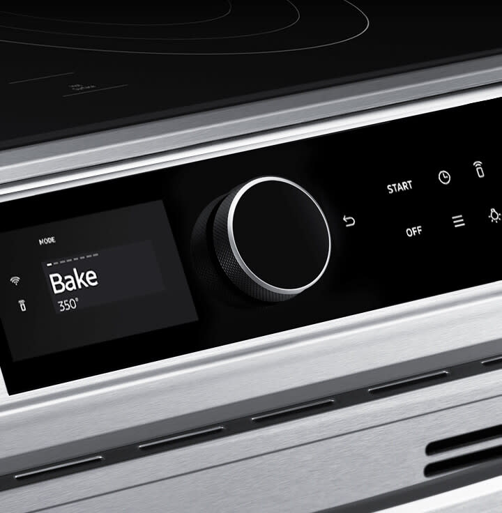 Samsung NE63T8951SS 6.3 Cu. ft. Smart Slide-in Induction Range with Flex Duo , Smart Dial & Air Fry in Stainless Steel