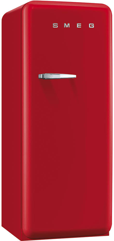 Smeg FAB28URDR1 24 Inch Refrigerator with 9.22 cu. ft. Capacity ...