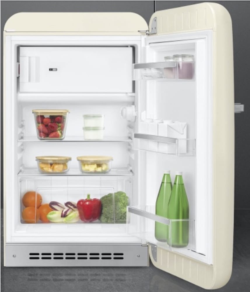 Smeg FAB5ULCR3 16 Inch, 1.5 Cu. Ft. Freestanding Counter Depth Compact  Refrigerator