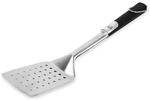 Slotted angle spatula