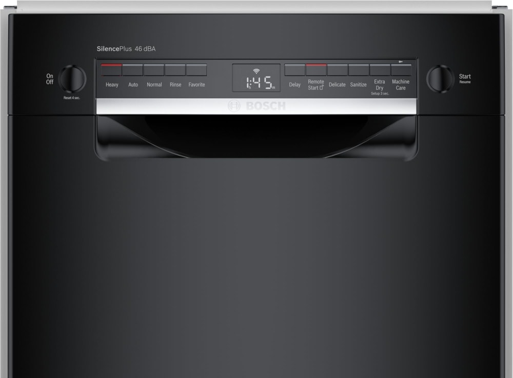 Bosch SPE53B56UC 18 Inch Full Console Built-In Smart Dishwasher
