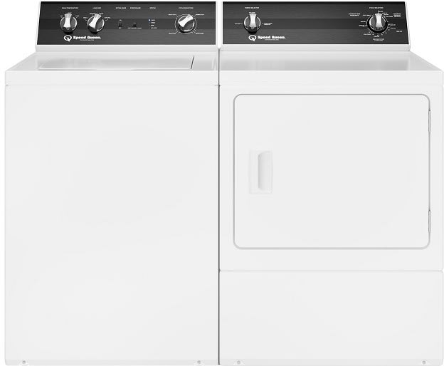 Speed Queen SQWADRGWTR3 SidebySide Washer & Dryer Set