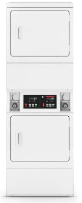 Speed Queen SSENCAGS176TW01 27 Inch Commercial Stacked Dryer