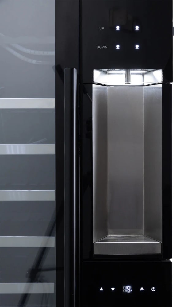 Sapphire SW643TZBLK 27 Inch Freestanding 4Pour Triple-Zone Wine