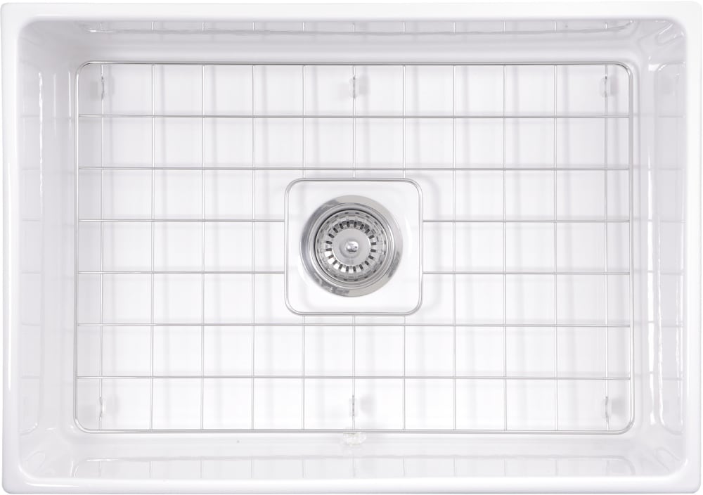 Nantucket Sinks TFCFS27 27 Inch Farmhouse Fireclay Kitchen ...